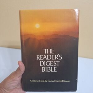 1982 Readers Digest Bible Condensed from the Standard Version Bruce Metzger